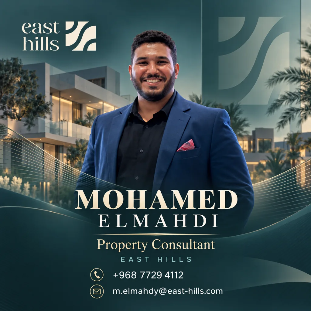 محمد المهدي، استشاري عقاري لدى إيست هيلز العقارية