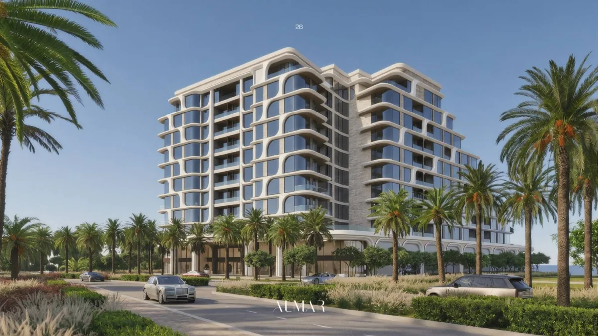 Architectural illustration of ALMAR Residences by Aurelian
