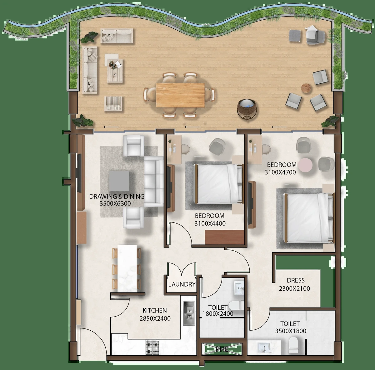 Sky Residence — Yenaier Residences