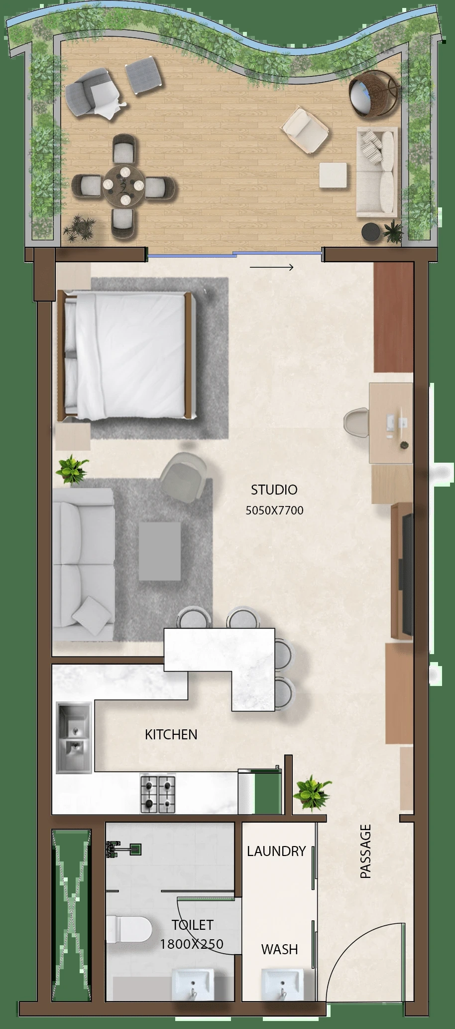 Loggia Studio — Yenaier Residences